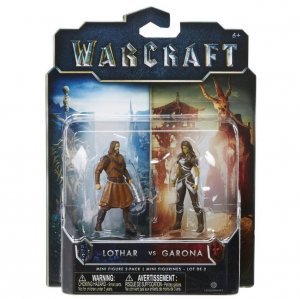 Фігурка Warcraft Movie - LOTHAR VS GARONA Figure set